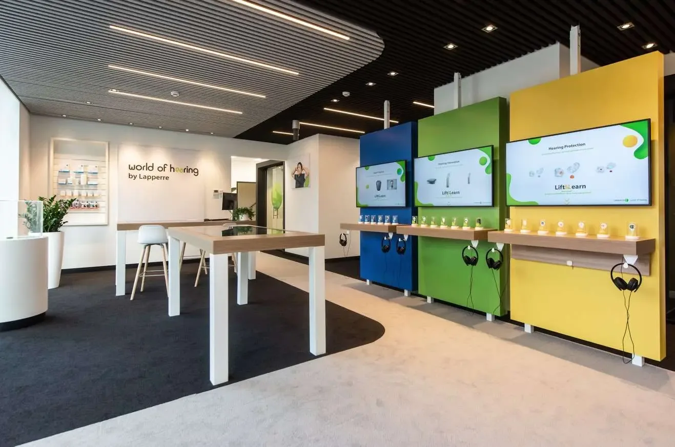 Winkelinterieur bij referentie Lapperre